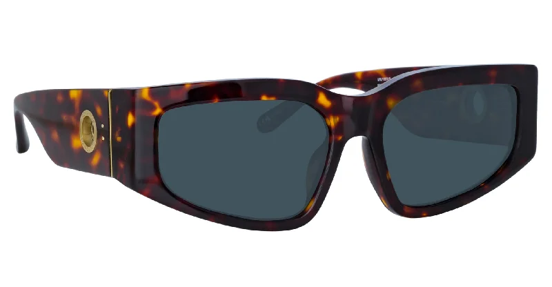 Dark Tortoise-Shell-Light Gold/Deep Green