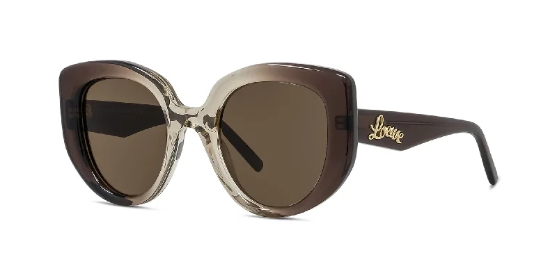 sunglasses with ice rink style -  Loewe Curvy LW40100I