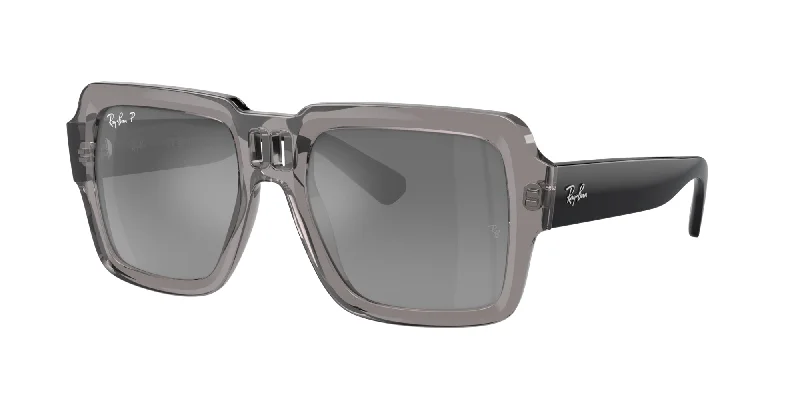 Transparent Grey/Silver-Grey Polarised