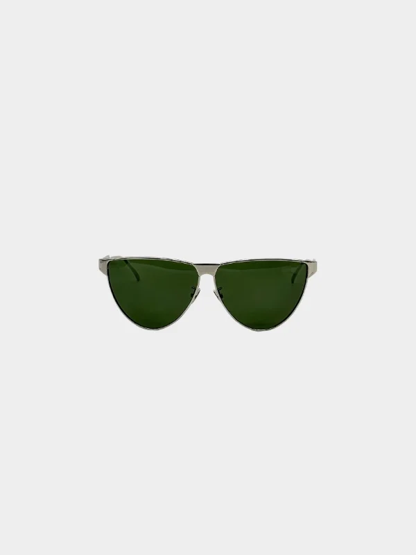 sunglasses for snowy parades -  Silver Stoned Sunglasses