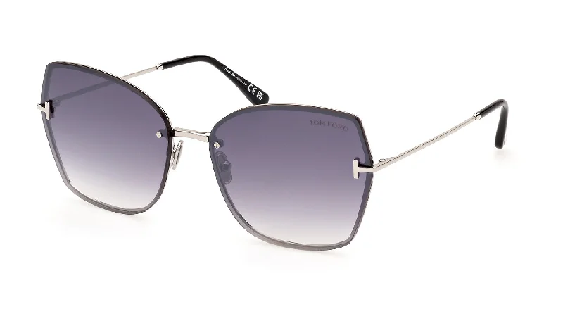 sunglasses with frosty charm -  Tom Ford Nickie-02 TF1107