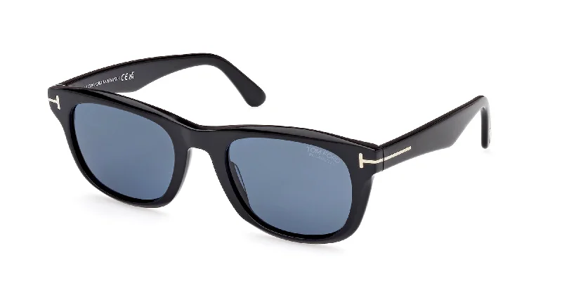 Shiny Black/Blue Gradient Polarised