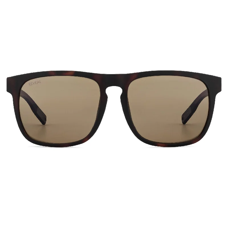 Matte Tortoise/Polarized Reveal Photochromic Brown