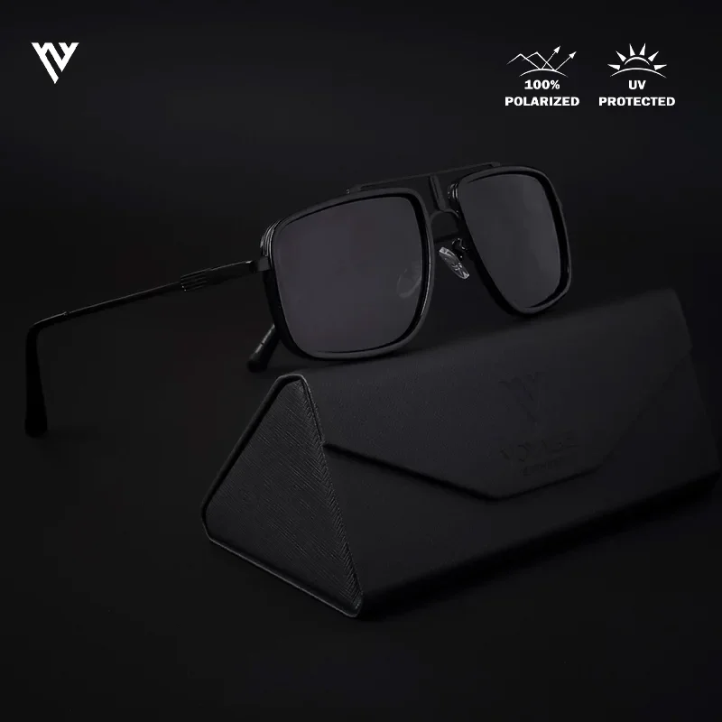 sunglasses with icy mobs -  Black Polarized Wayfarer Sunglasses - PMG4140