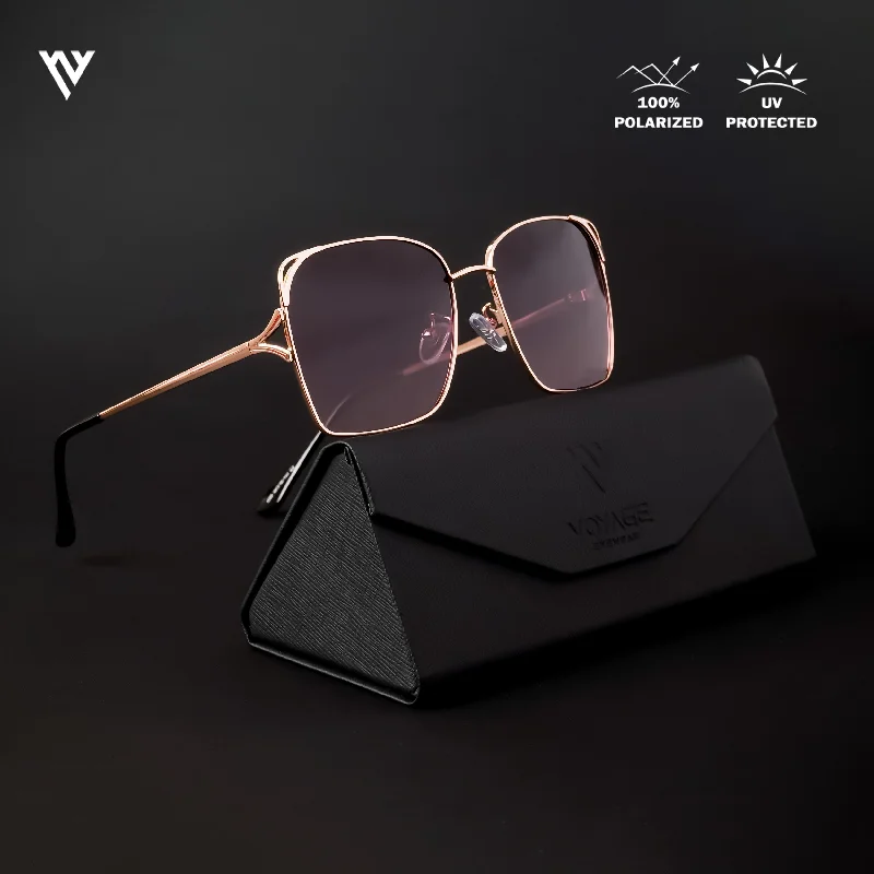 sunglasses with icy meteors -  Wine & Gradient Polarized Square Sunglasses - PMG4214